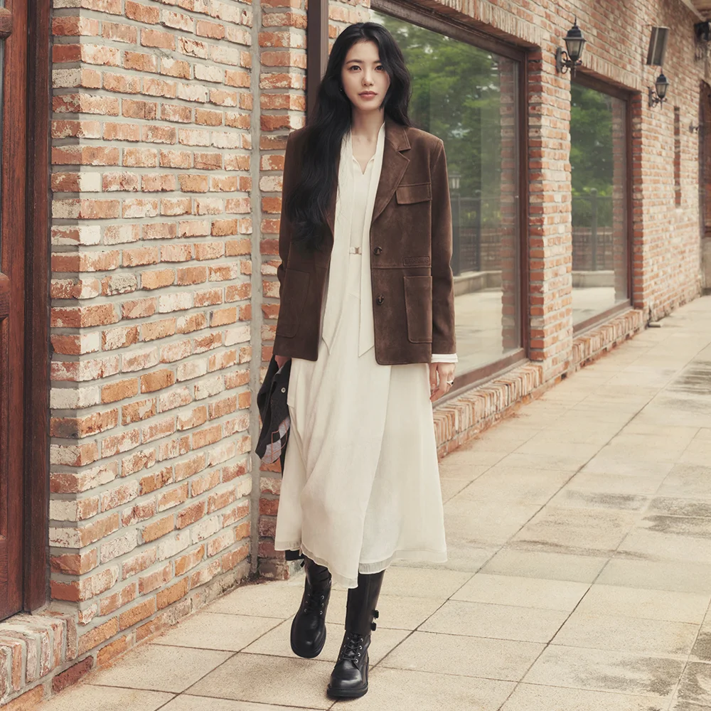 it MICHA 頸部 綁帶 喇叭 連衣裙 ITP9WOP710_2colors