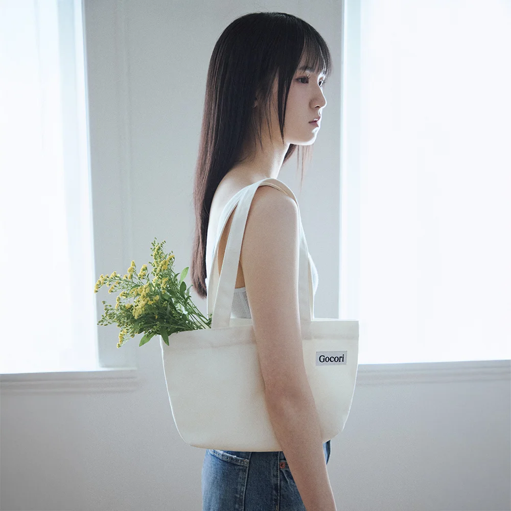 Canvas Mini Bag - Cream 迷你袋