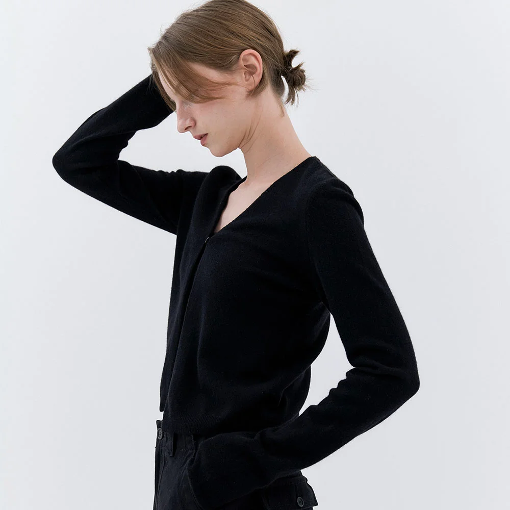 Phoebe Bolero cardigan (Black)