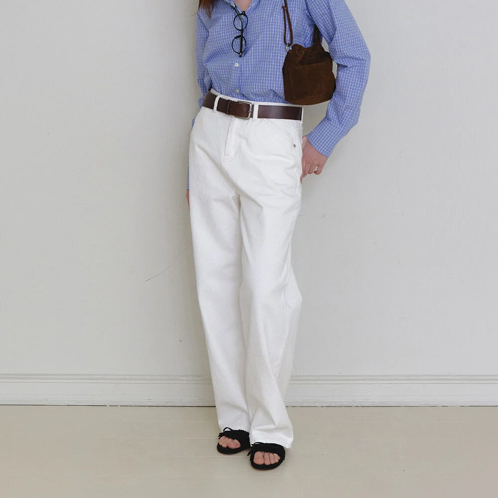 Tate pants white