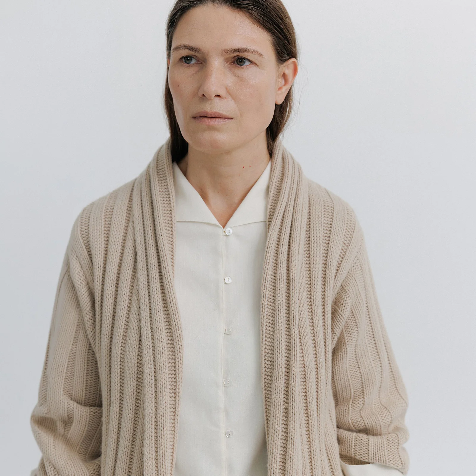 Henrik Knitted Coat Reed