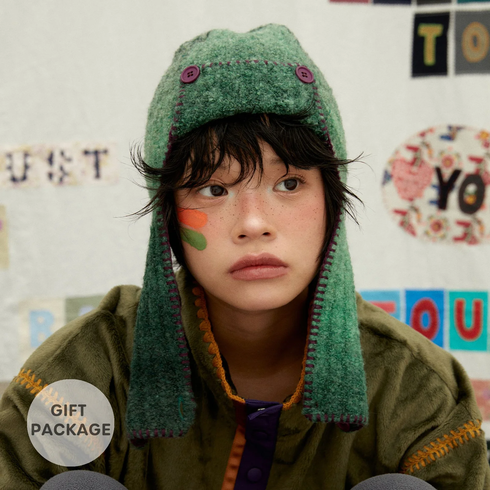 Scout button Hat Scout 鈕扣 帽 (綠色)