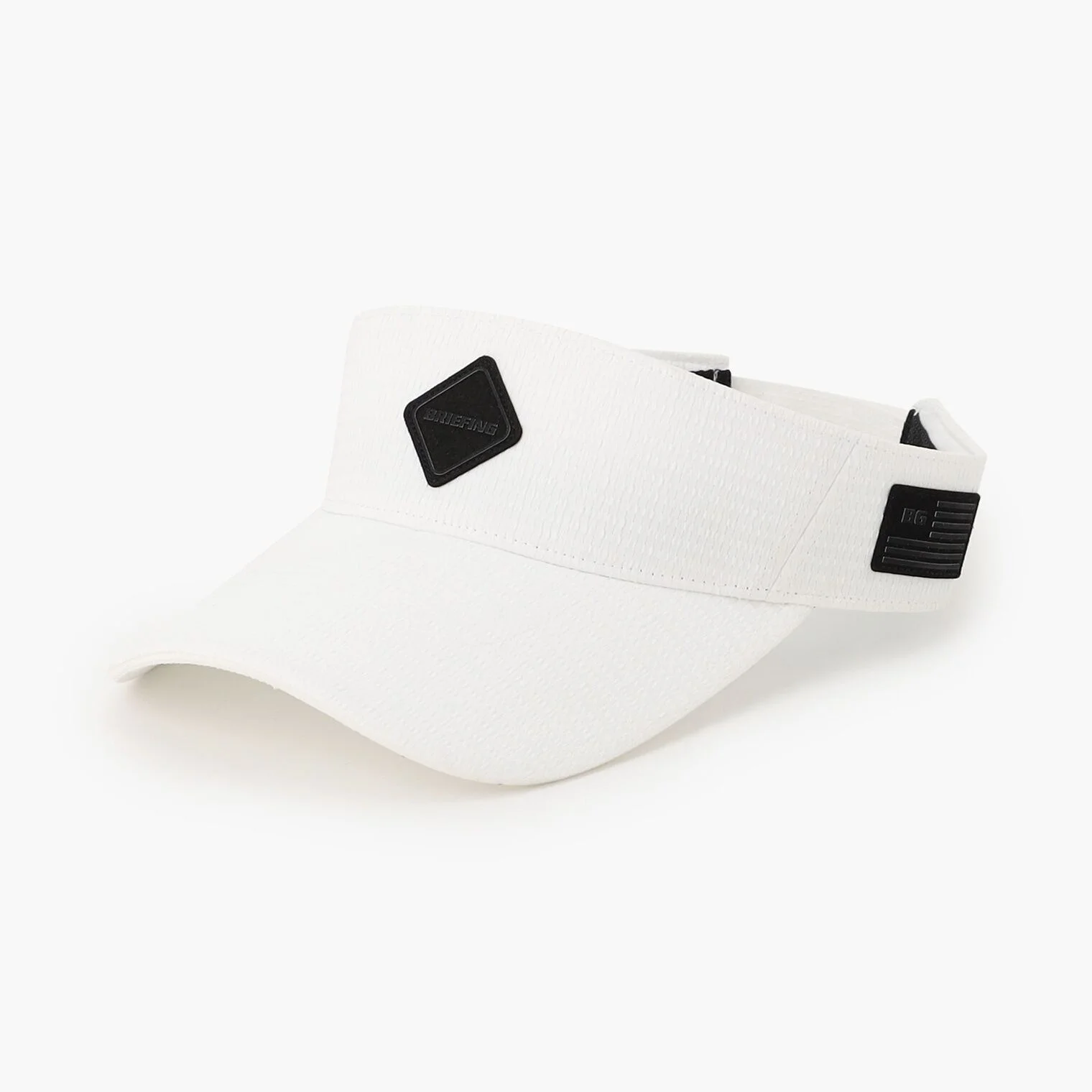 MS SEERSUCKER VISOR_WHITE