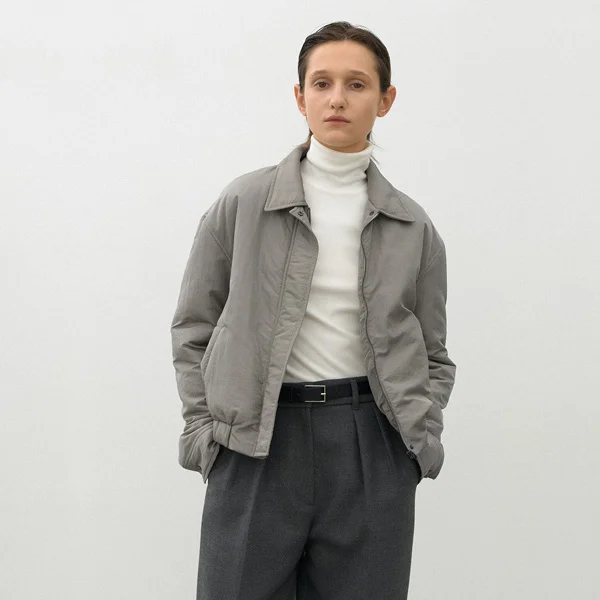 EMILY COLLAR PADDING JUMPER(JP-567)