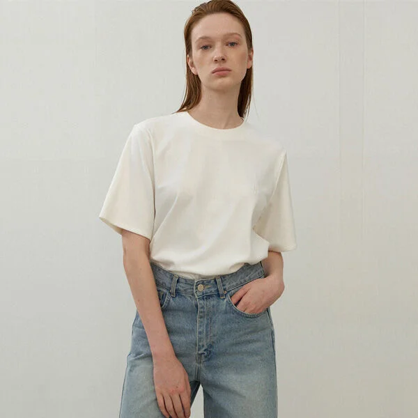 ESSENTIAL WARM HARF SLEEVE TEE(T-6932)