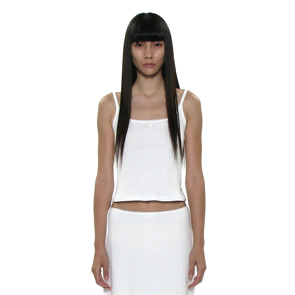 PWC LACE TRIM EYELET SLEEVELESS_WHITE