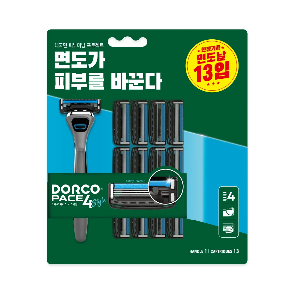 DORCO PACE4 Style 13入 套裝