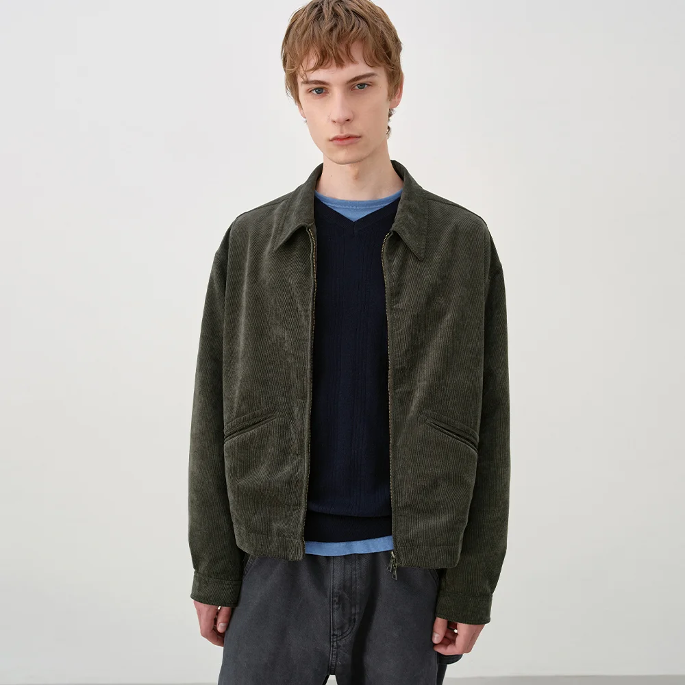 VTG 燈芯絨 Drizzler 外套 KHAKI BROWN