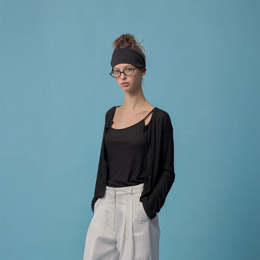 Tencel Cardigan Set