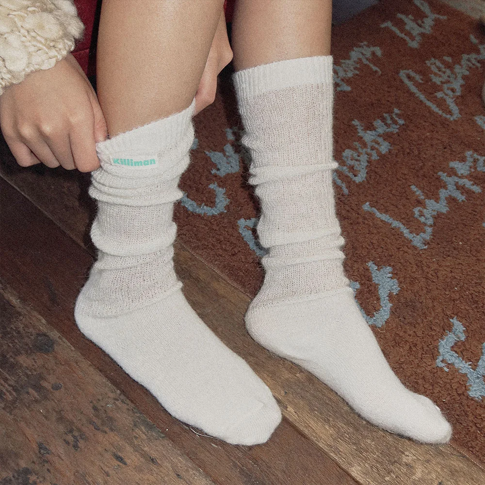 Wool Kneesocks (5 Color)