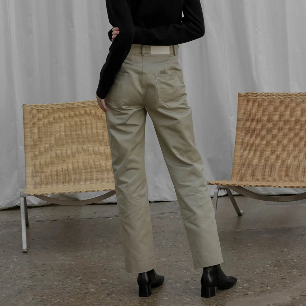 002 SHIBAYA cotton pants