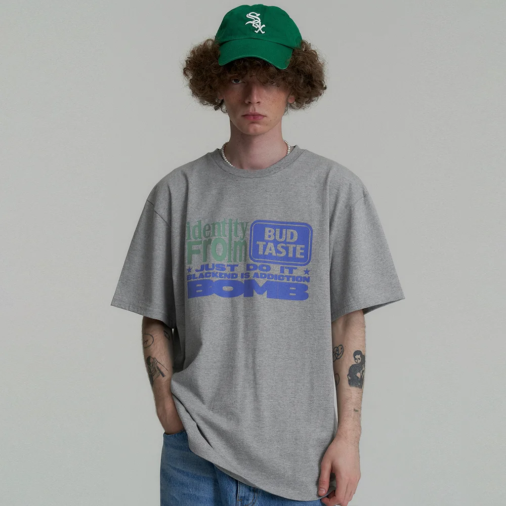 IDENTITY ADDICTION T-SHIRT - GRAY