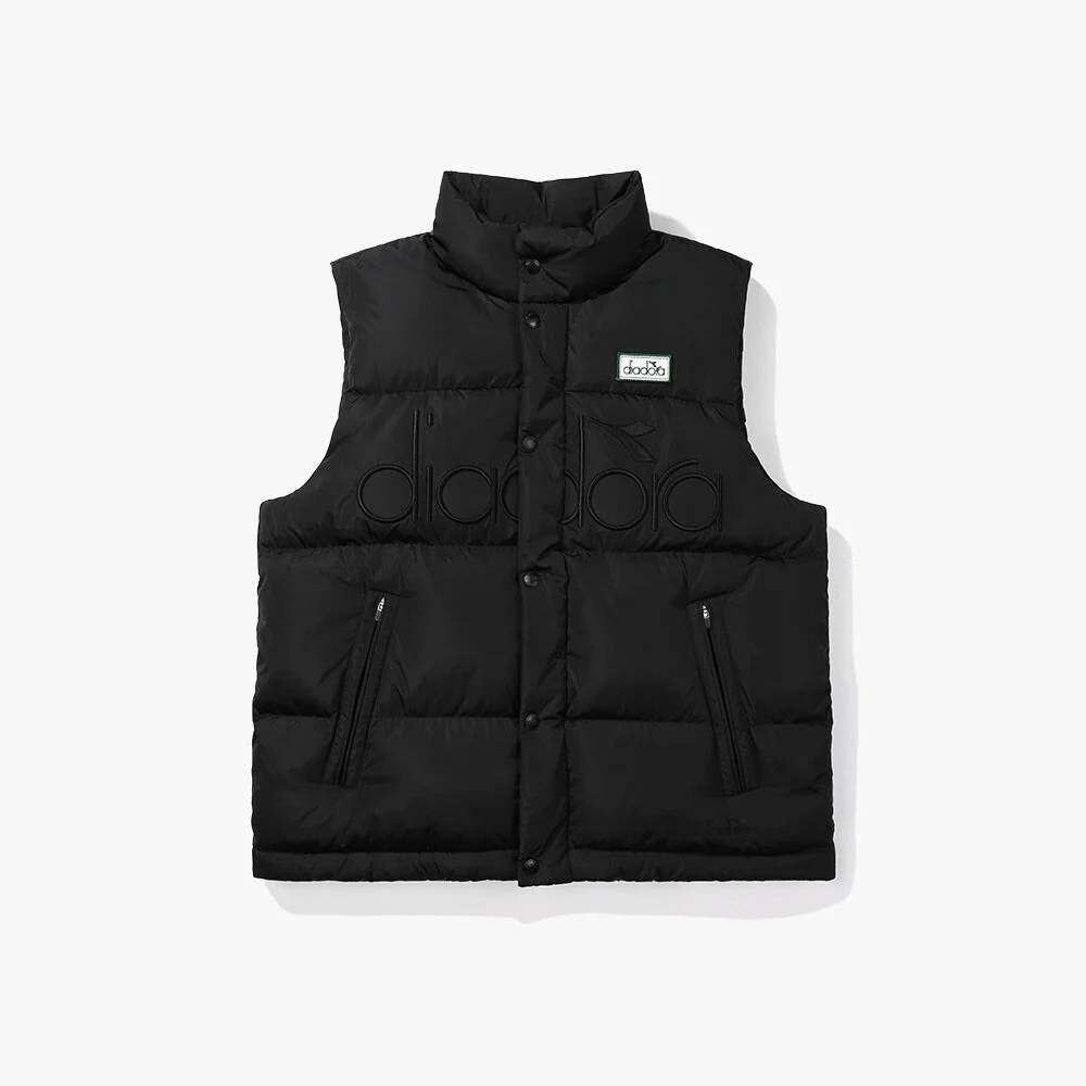 Montello 撞色 鴨絨 BLACK