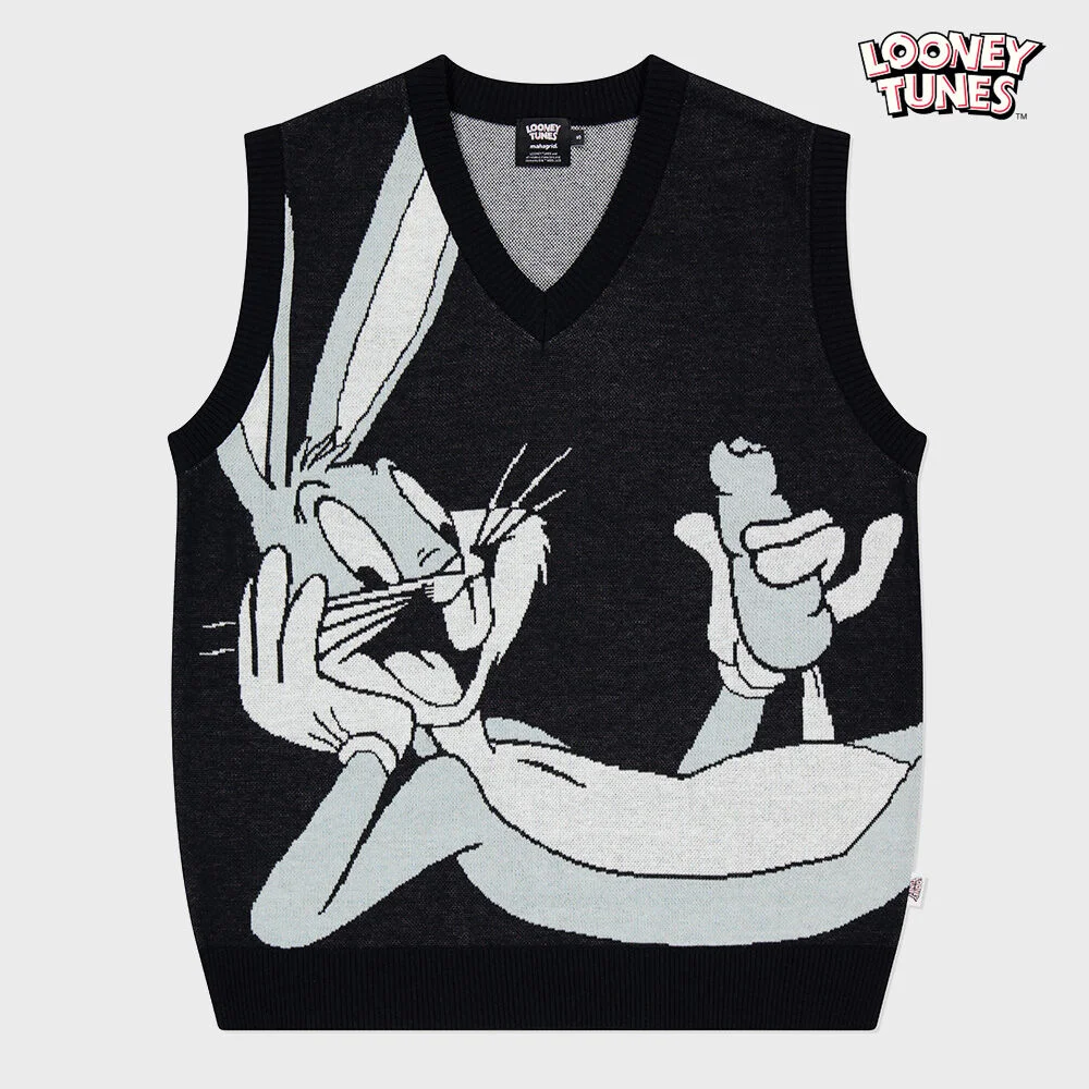 BUGS BUNNY KNIT VEST BLACK(MG2DMMK611B)
