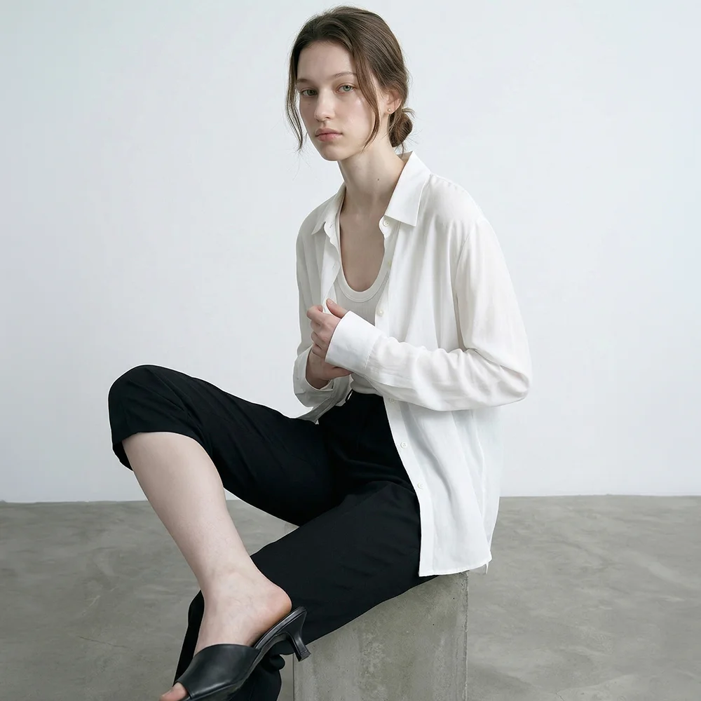 Mia 基本款 雪紡衫 / MIA BASIC BLOUSE_3colors