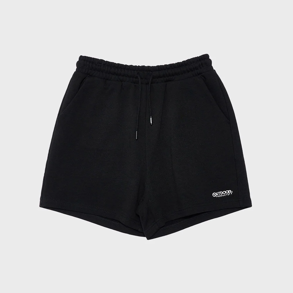 女裝 衛衣 短褲 WOMEN`S SWEAT SHORTS / WO136RDHPZ04BK