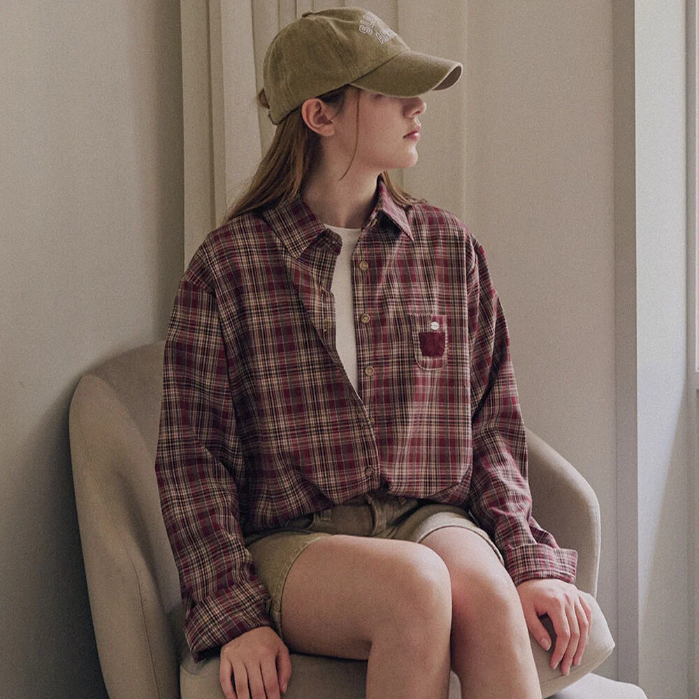 Check pocket shirt_2 Colors