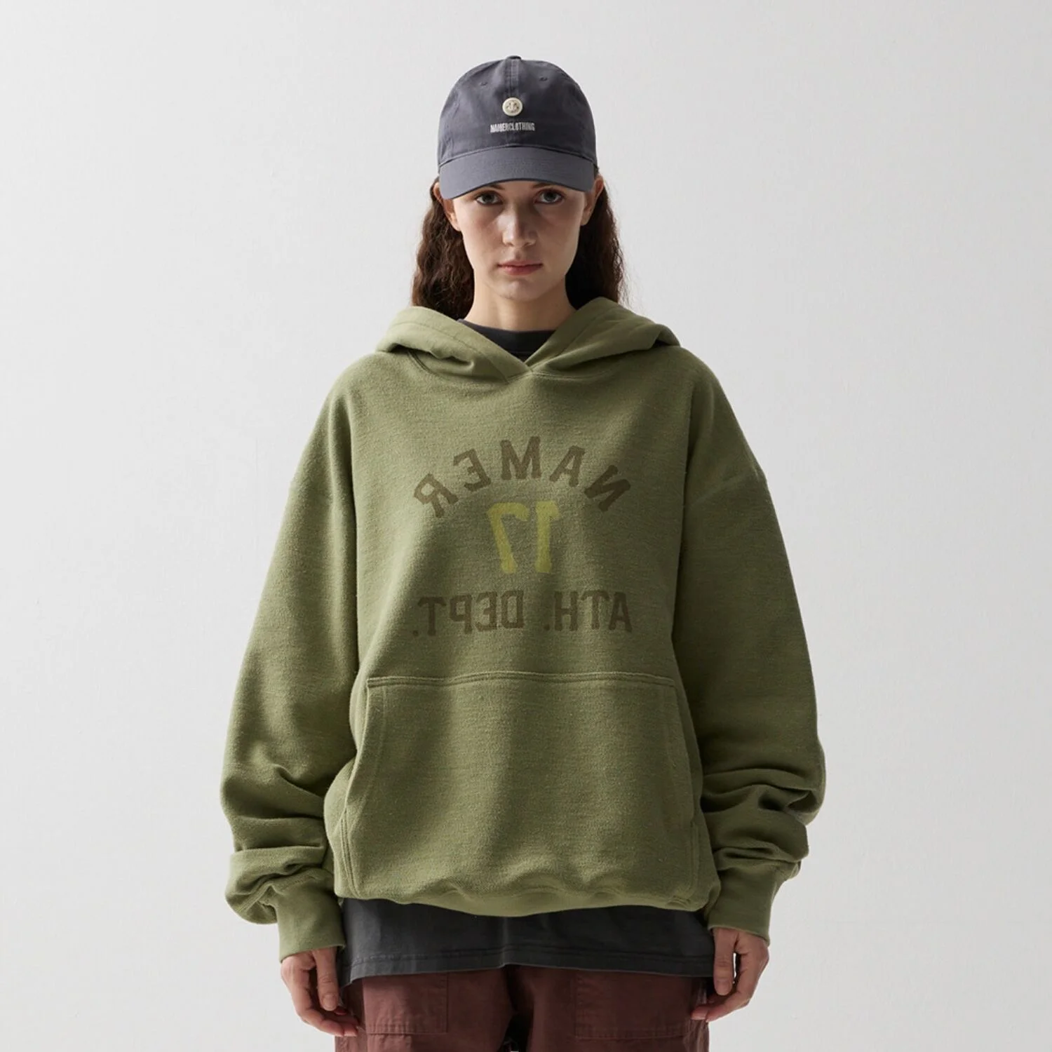 ATH. DEPT. HODDIE VINTAGE GREEN