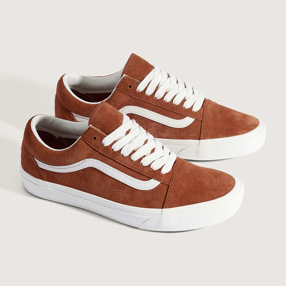 Old Skool - (Pig Suede 麂皮) Burnt 橙色 / VN000D7ZBTO1