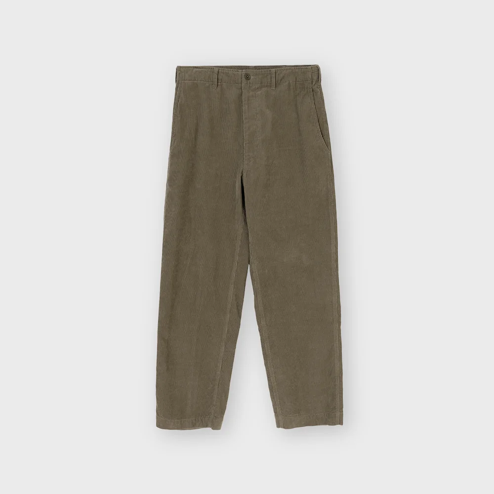 Washed Corduroy Pants, Mocha
