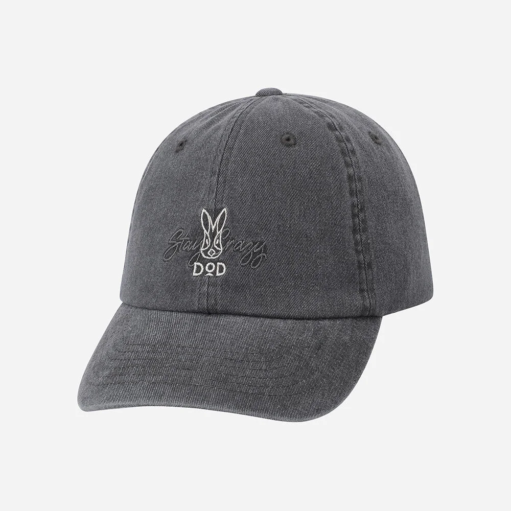 Pigment 雙 標誌 棒球帽(CHARCOAL GREY)