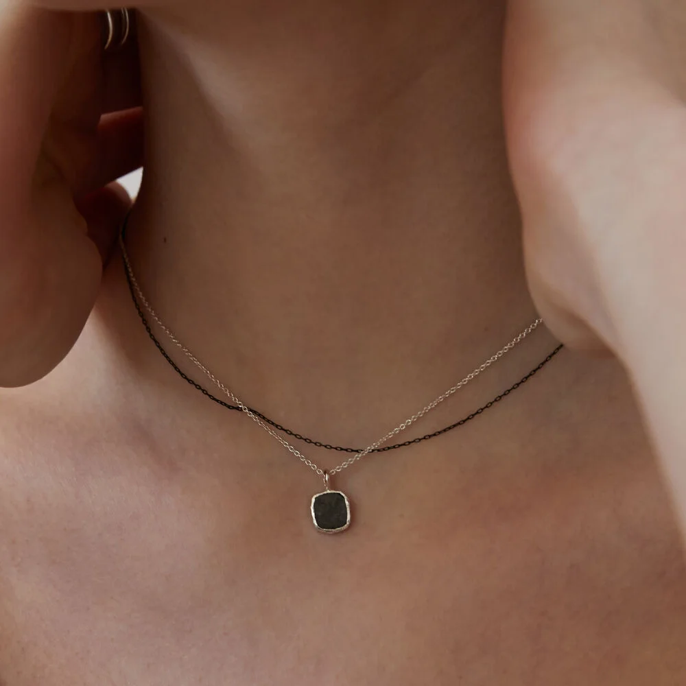 leboradolite pendant necklace