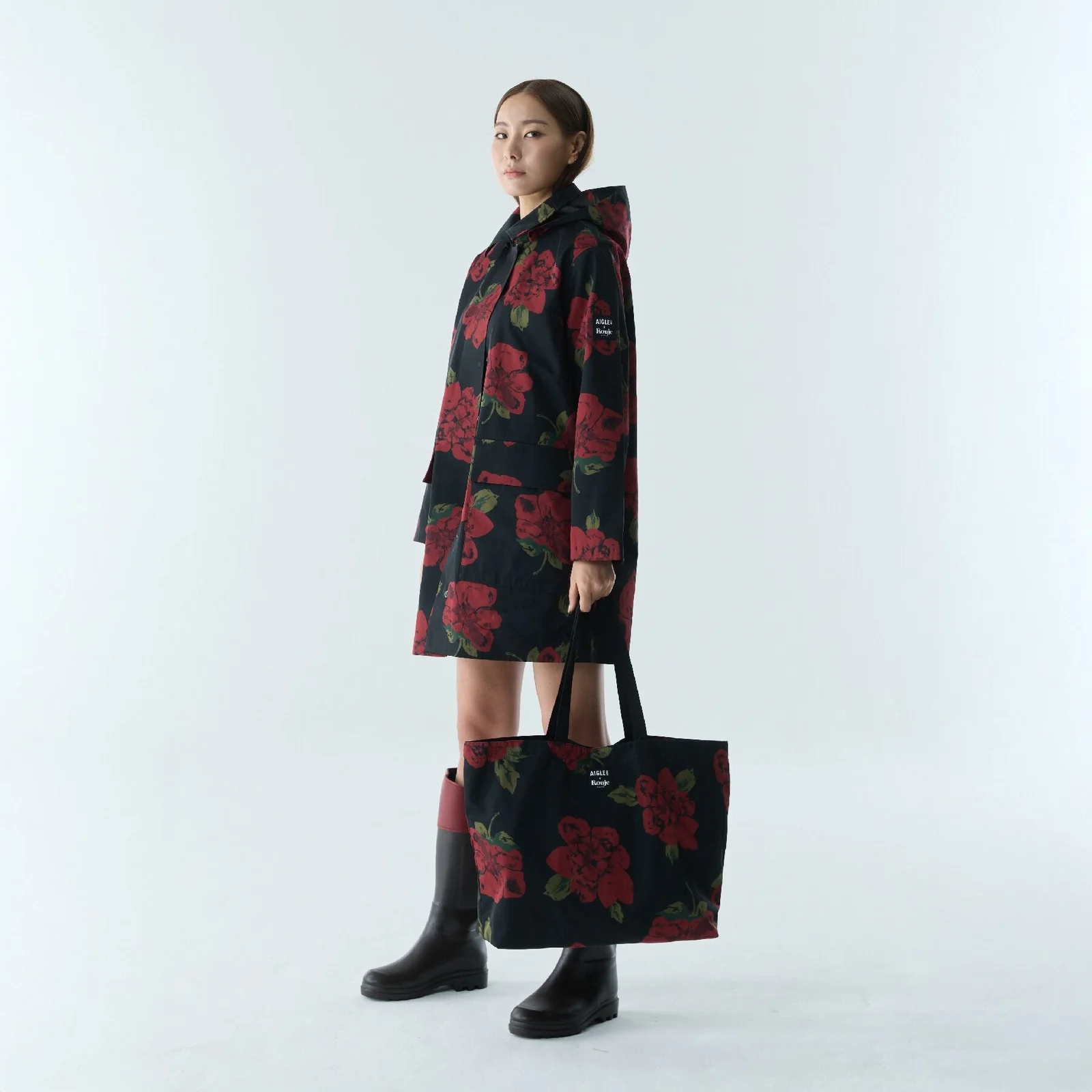 AIGLE X ROUJE MTD 雨衣 AIW25WOUT013NOIP