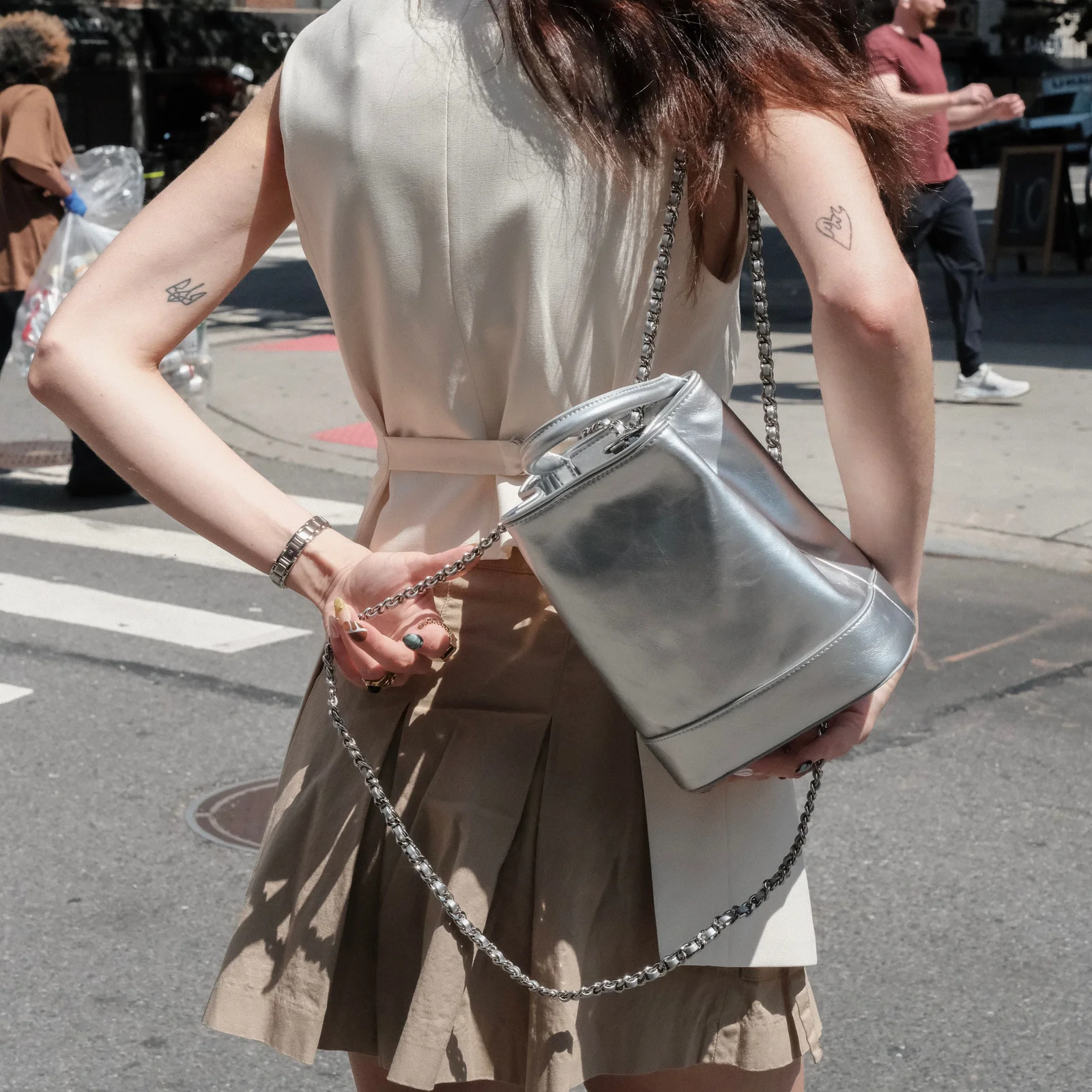clover BAGpack - silver