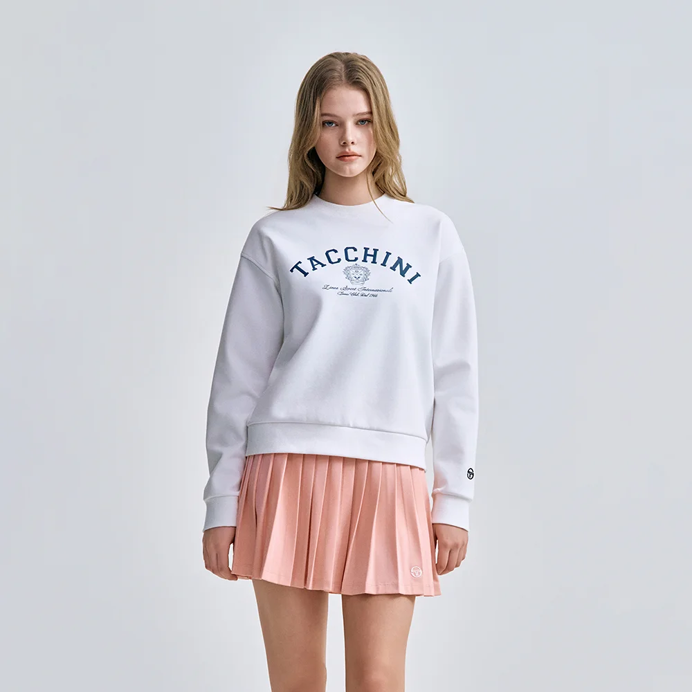 W Cush Light 圖案 衛衣 (WHITE)