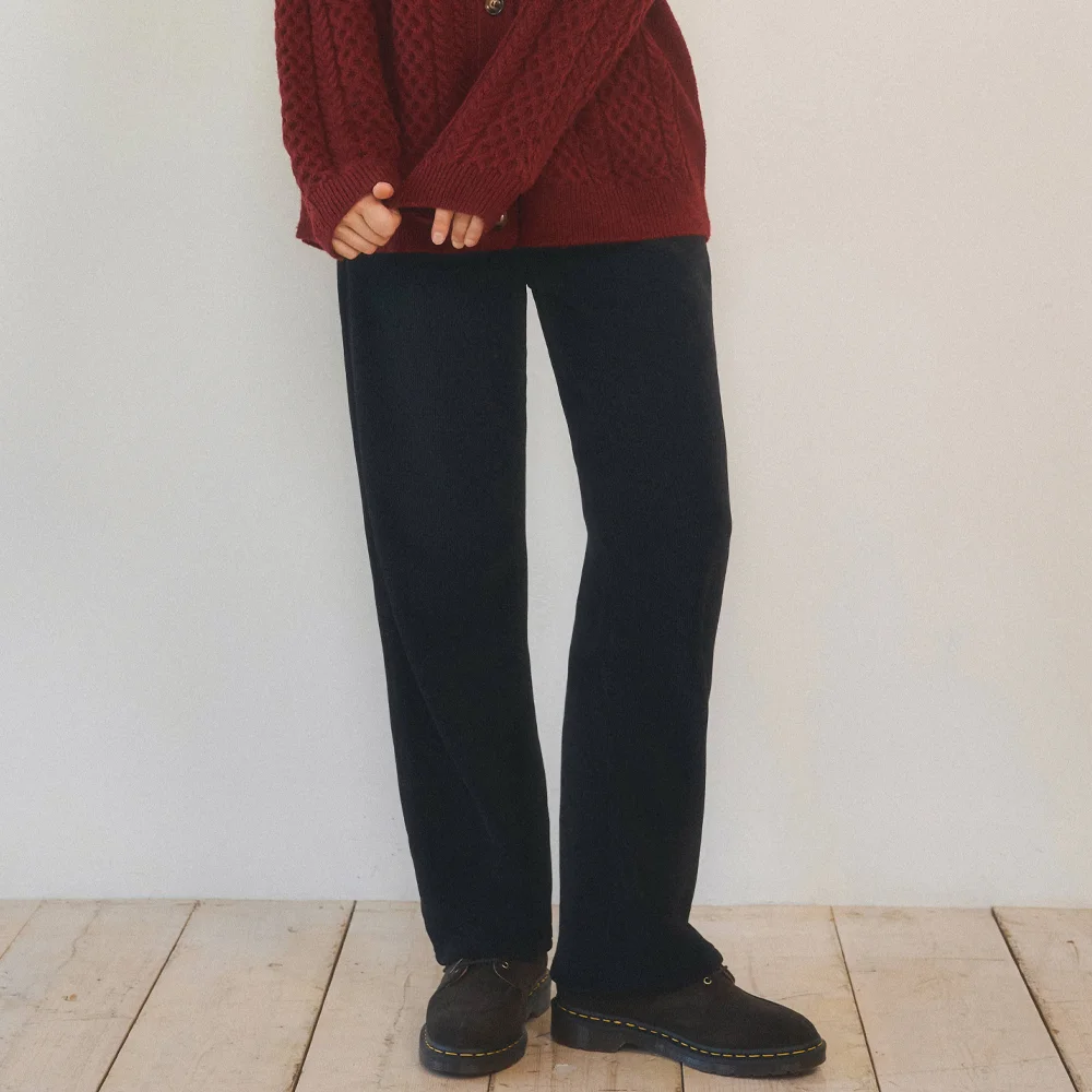 W/Brush Washed Corduroy Pants 3COLOR