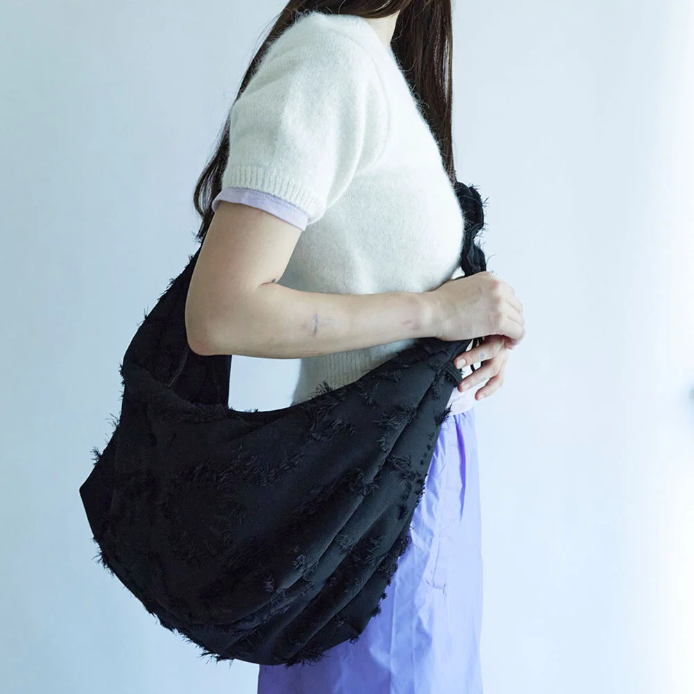 Porcelain bag (Large) - Black