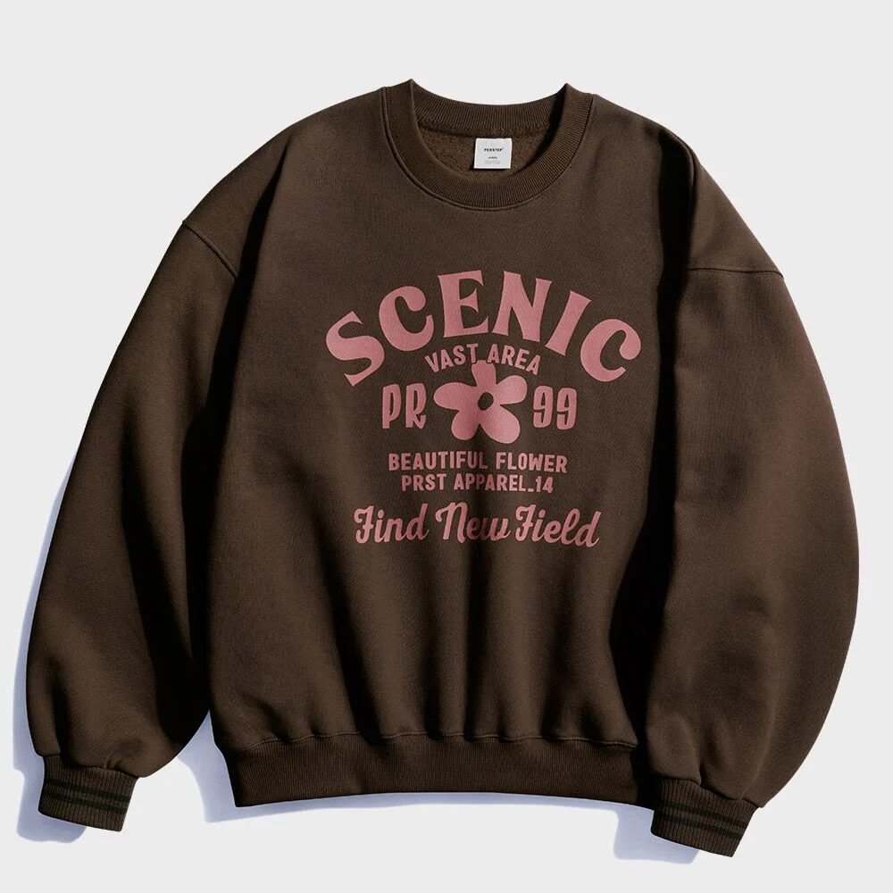 Scenic 衛衣 啡色 JUMT4611
