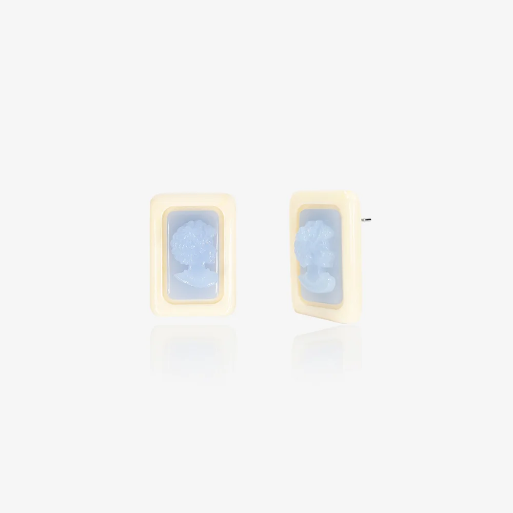 Console stud earrings, WEDDING