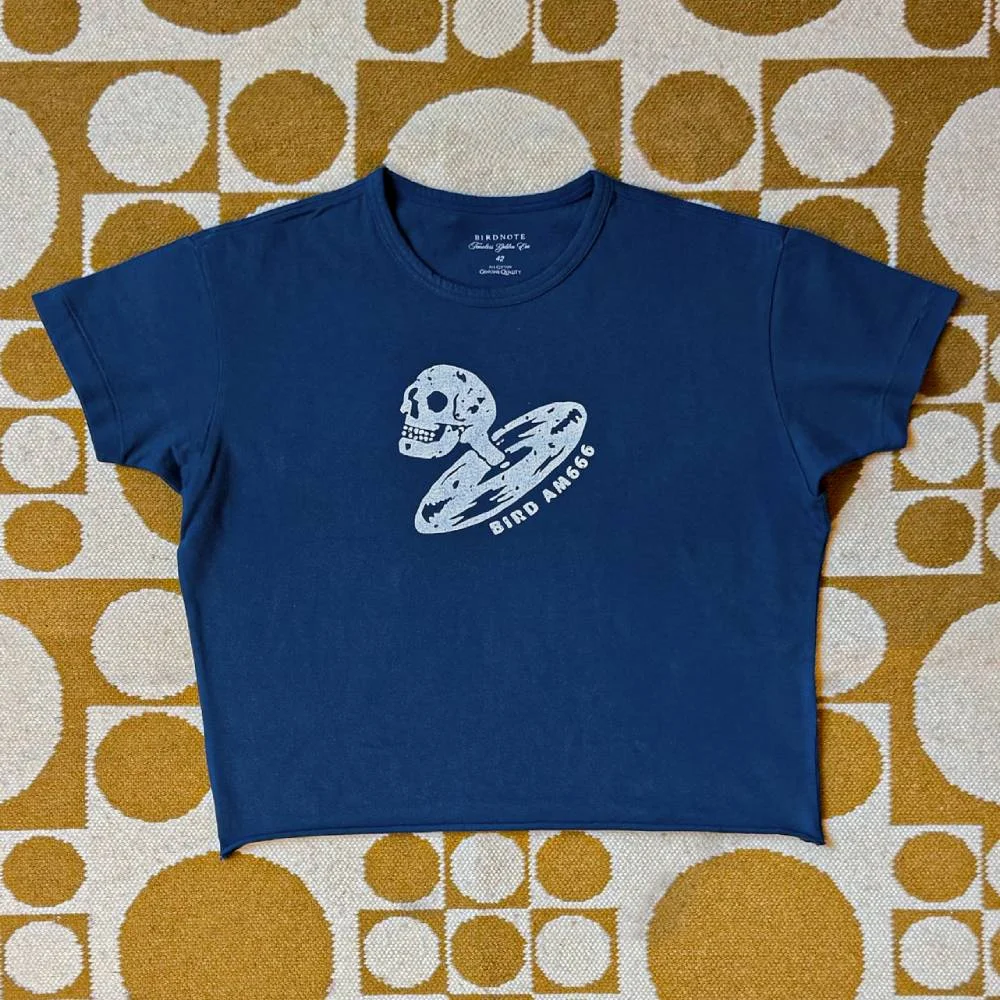 BIRDS RADIO T (BLUE)