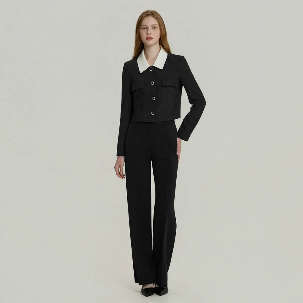 it MICHA 直筒版型 正式 褲子 ITP8YPT510 (BLACK)