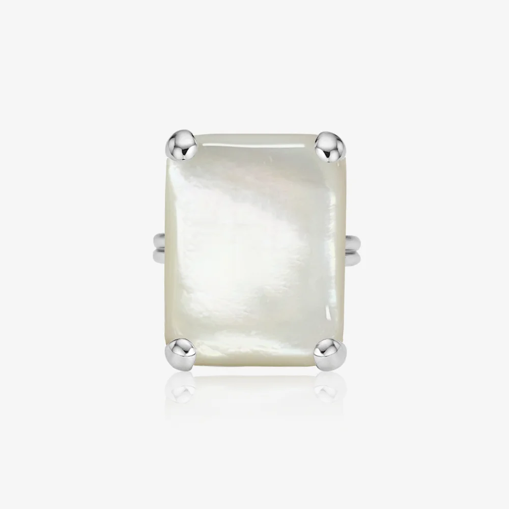 Bijou ring, MOTHER OF PEARL
