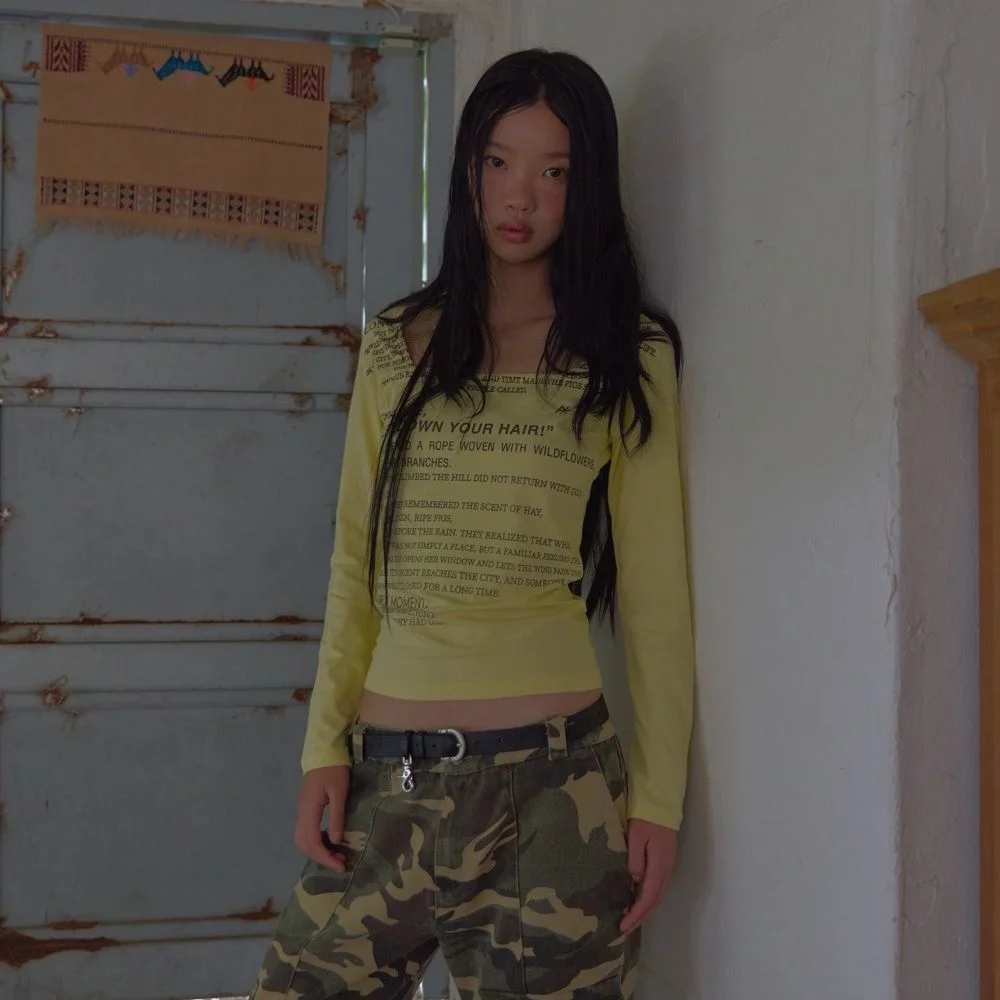 Story T-shirt / Lemon