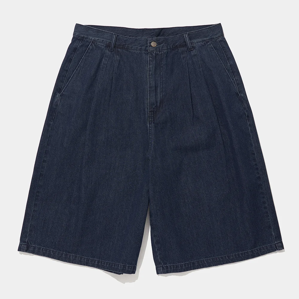 TWOTUCK DENIM BERMUDA SHORTS PANTS_LIGHT JEAN