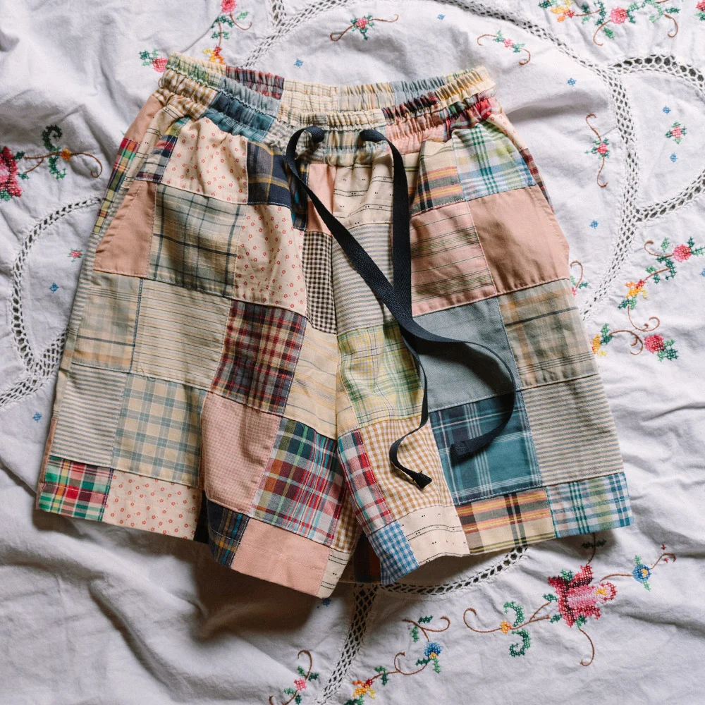 Patchwork Easy Shorts (Vintage Mix)