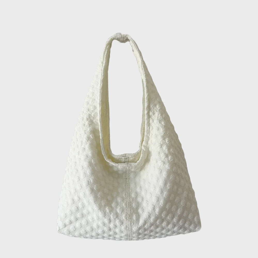 Embo Tote Bag (壓紋 托特袋) Ivory