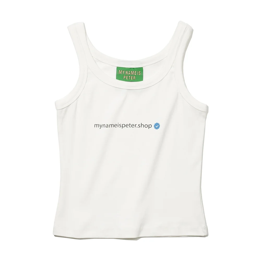 PETER.SHOP SLEEVELESS - WHITE