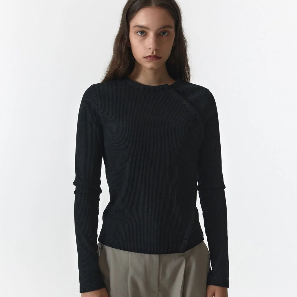 WOOL FITTED CARDIGAN WOMEN JA