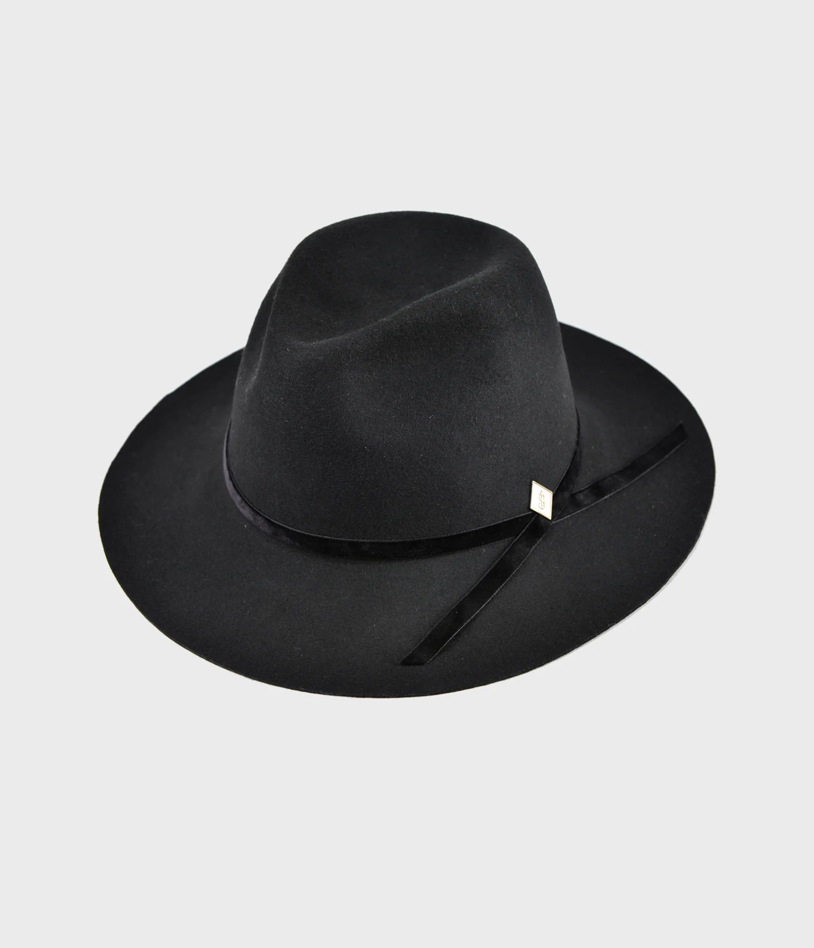 velvet custom fedora_black