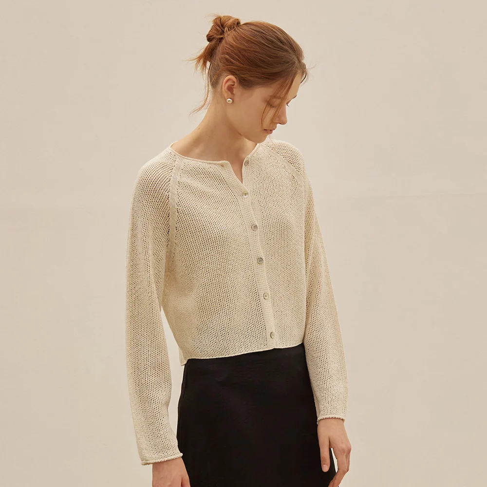 NET SUMMER CARDIGAN (3colors)