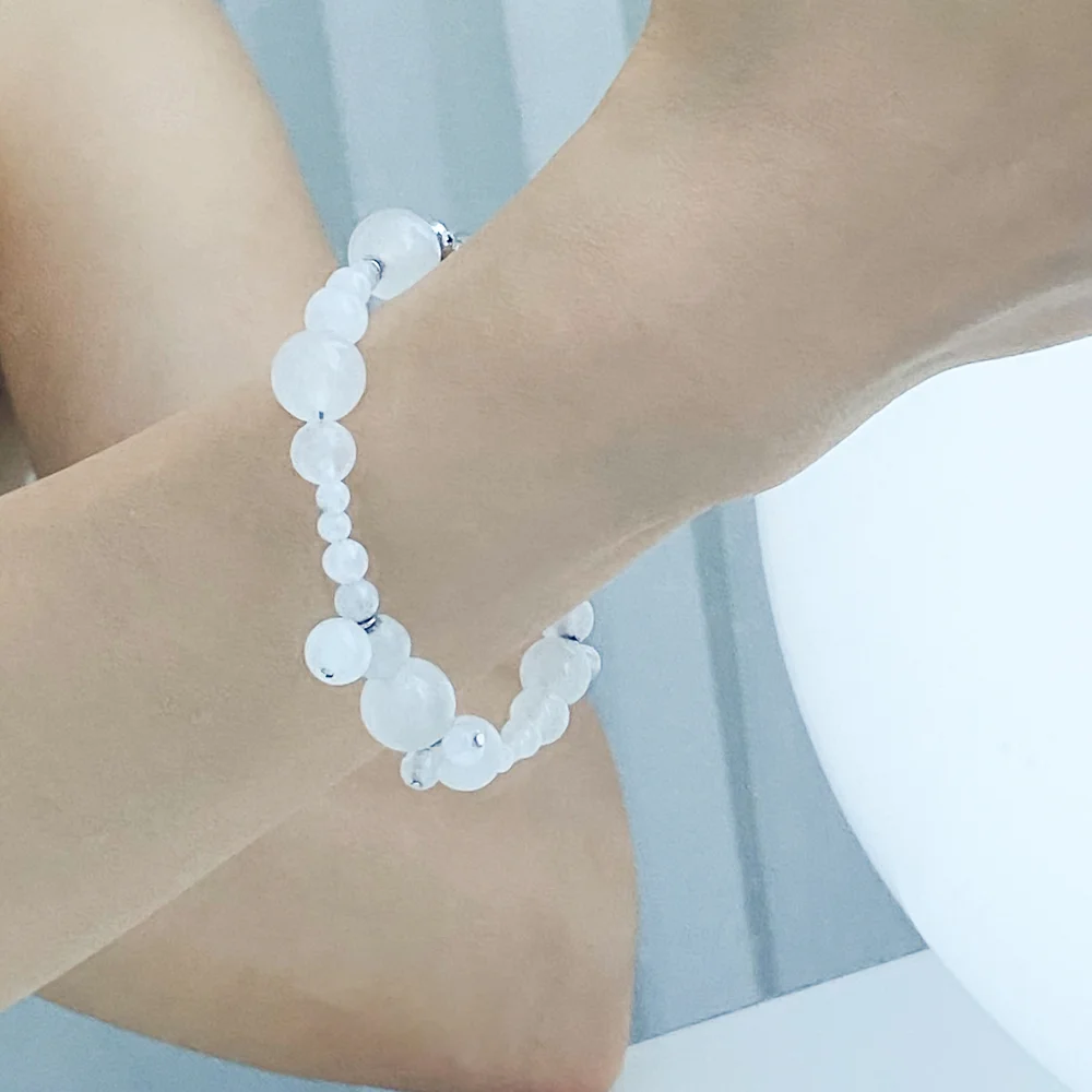 Eclo 滿珠 白色 手鏈
