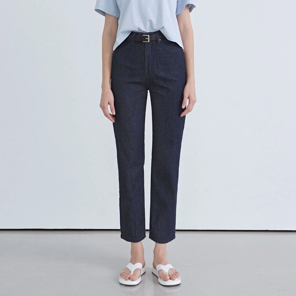 DEEP INDIGO DENIM PANTS