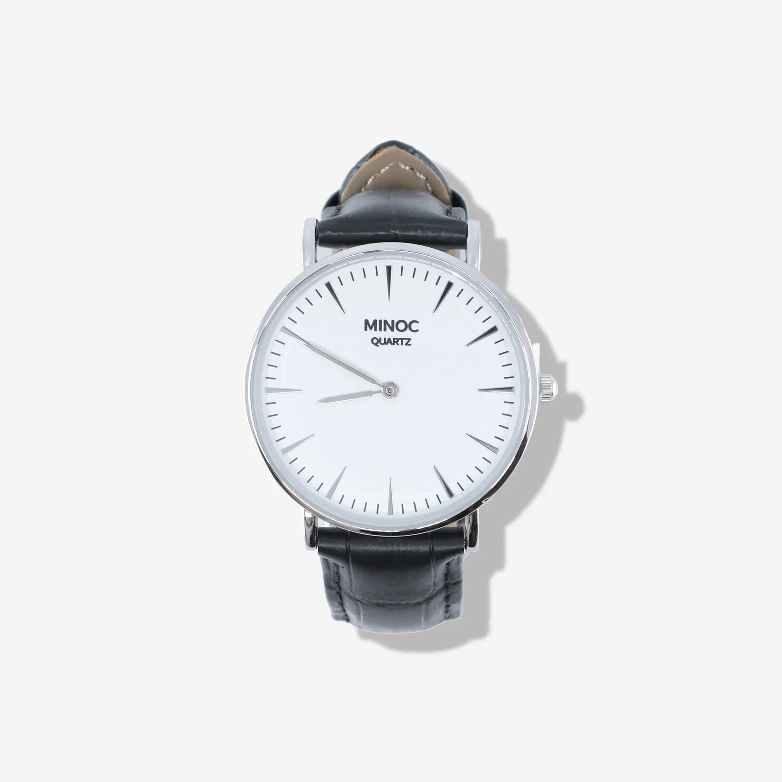 Minok Zenith Watch Quartz 003 男士 經典 皮革腕錶 男裝 時尚手錶