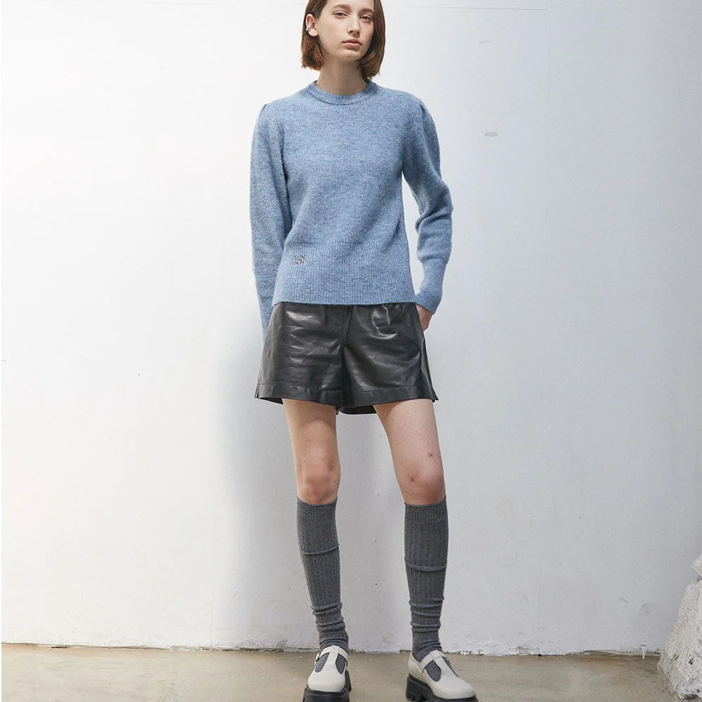 HEBE_MOHAIR PULLOVER_LIGHT BLUE