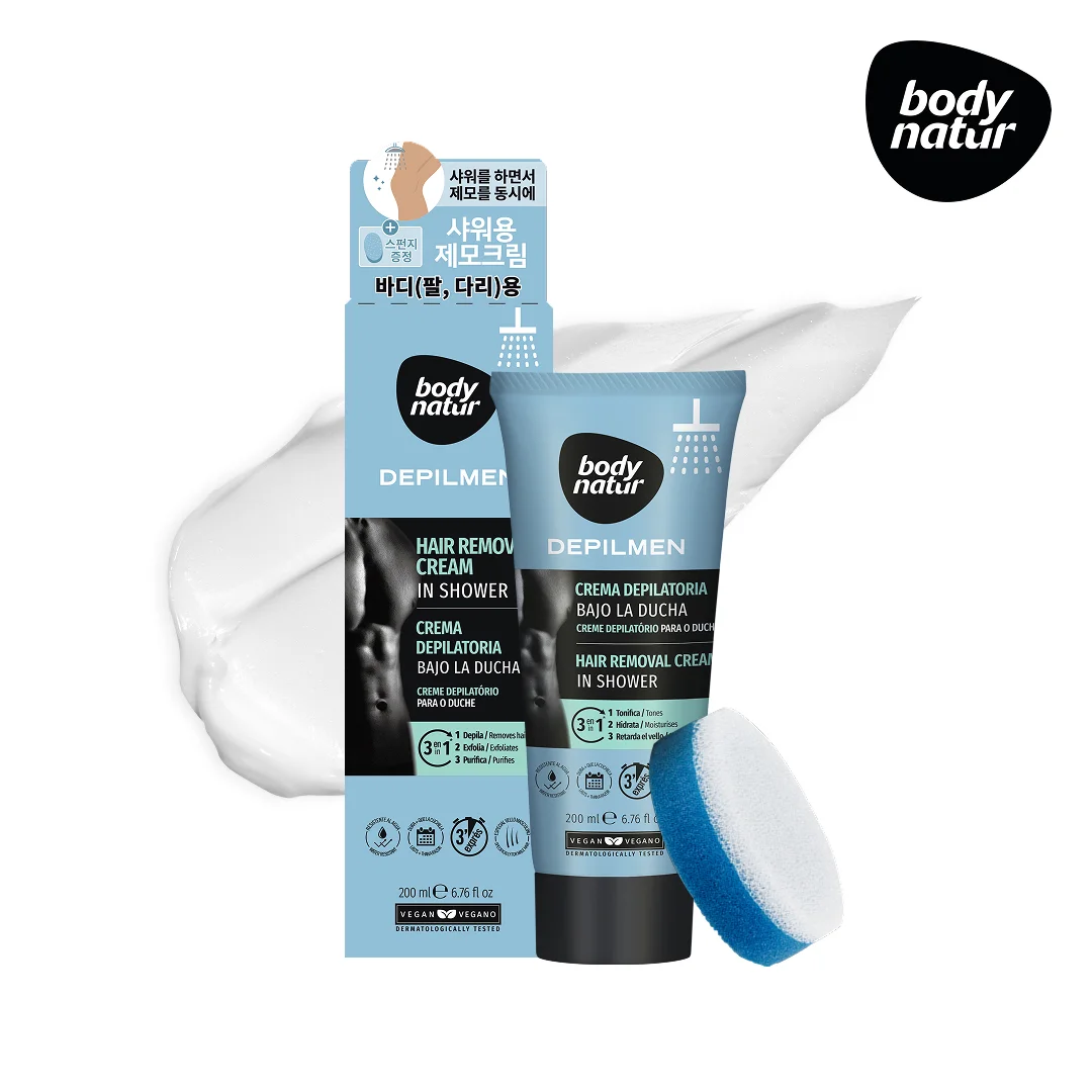 Body Natur 脫毛膏 男士 沐浴時 200ml