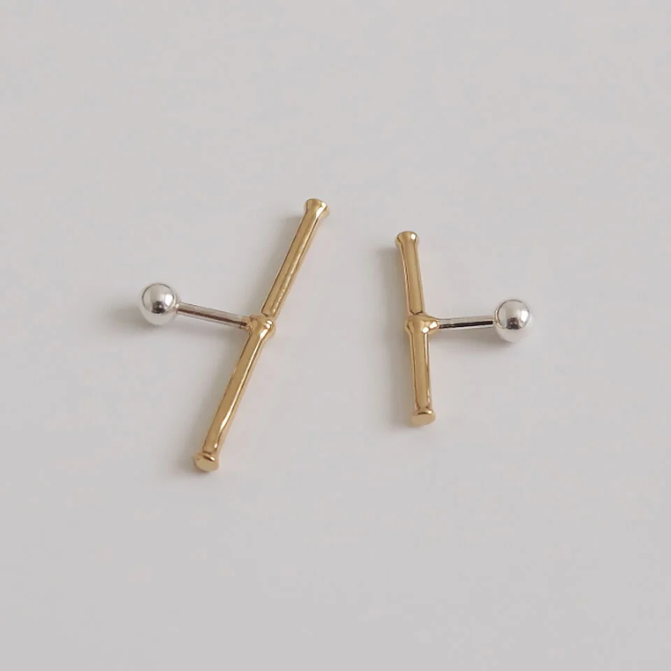GOLD BAMBOO PIERCING